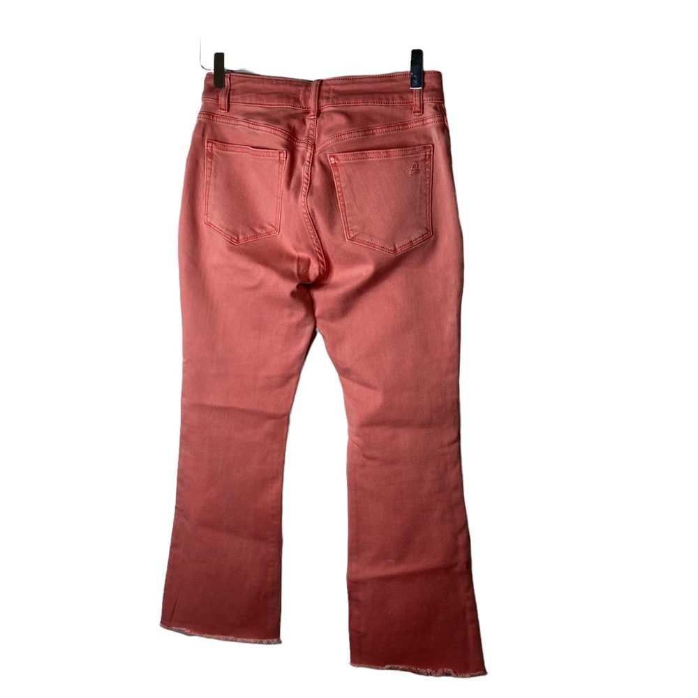 Anthropologie DL1961 Bridget Cropped Mid Rise Sculpt Boot Jeans in Cozumel 27 - Picture 7 of 13